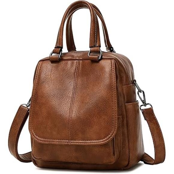 Small Backpack Purse for Women Fashion Daily Use Purses Back Pack Travel - Picture 7 of 7